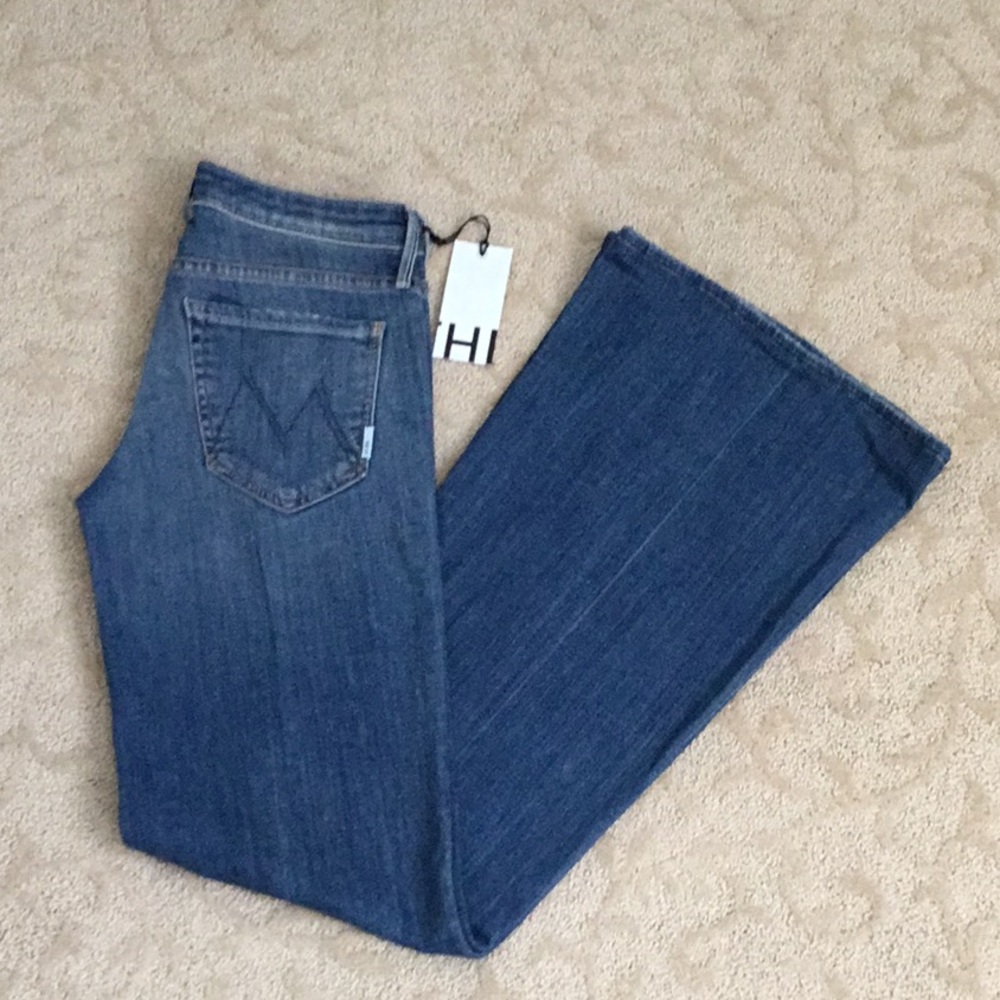 MOTHER denim THE WILDER Medium Kitty Size 26 NEW